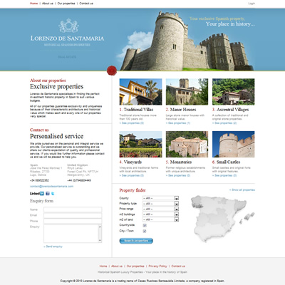 Luxury Spanish properties - Lorenzo de Santamaria